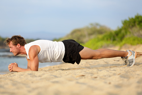 Back pain core strength